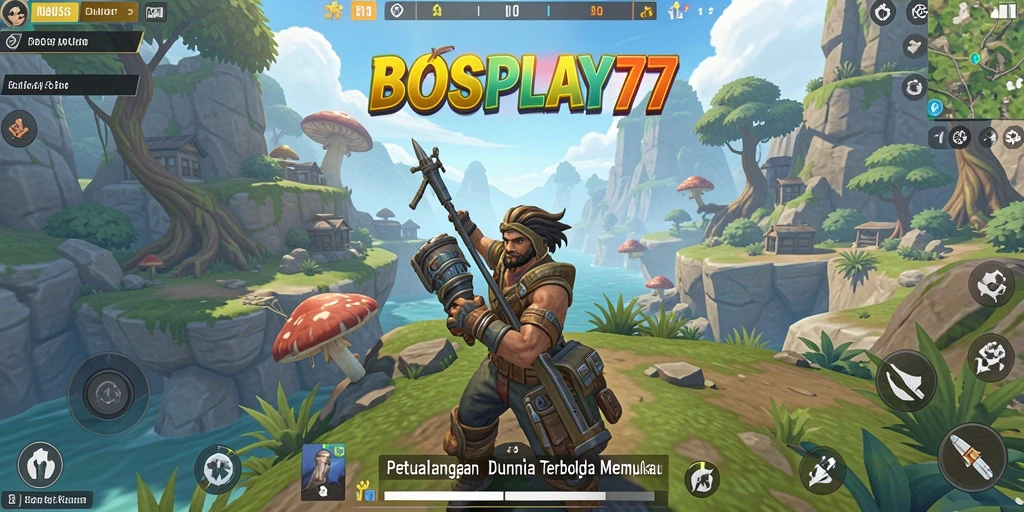 Tampilan gameplay Open World yang menakjubkan dan imersif.