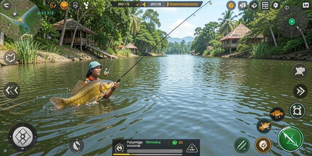 Tangkapan ikan yang menakjubkan dalam gameplay BRO178.