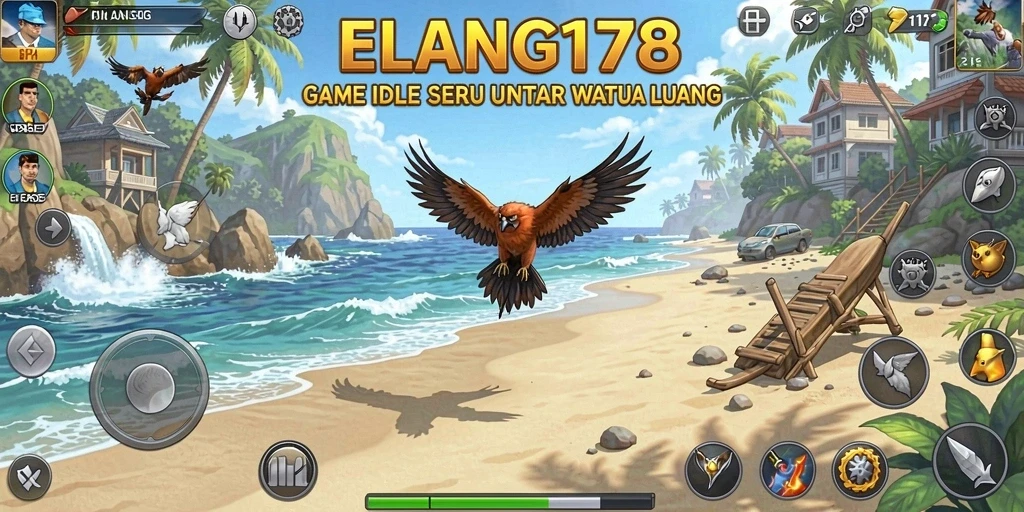 Tampilan gameplay seru ELANG178 yang menghibur.