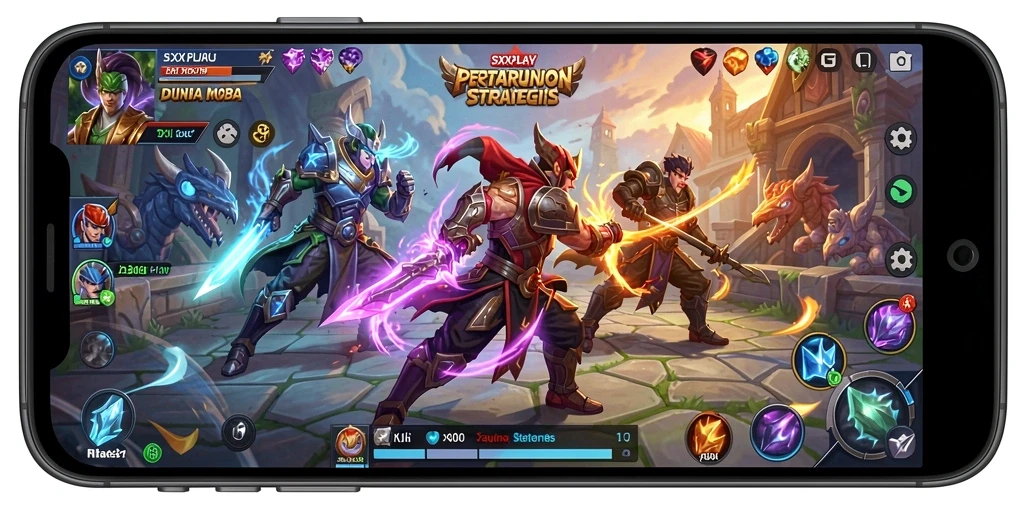 Tampilan gameplay SXXPLAY yang seru dan menegangkan.