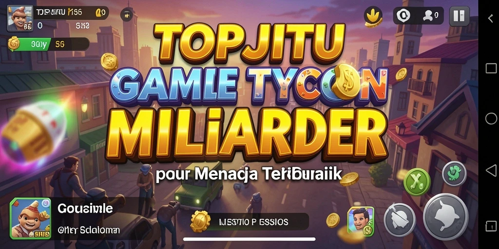 Tampilan gameplay menarik dari TOPJITU yang penuh strategi.